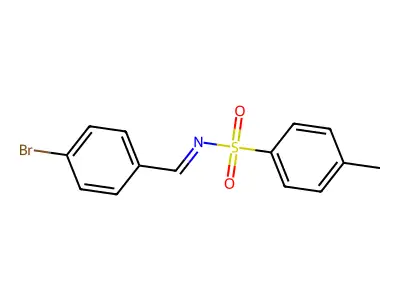 N-(4-Bromobenzylidene)-p-toluenesulfonamide structure