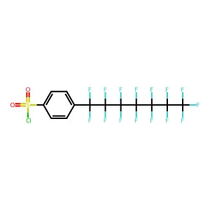 对-(十五氟庚基)苯磺酰氯 structure