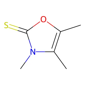 2(3H)-Oxazolethione, 3,4,5-trimethyl- structure