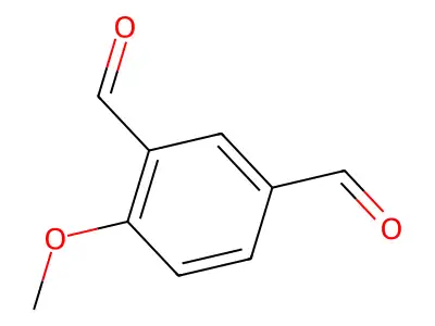 4-Methoxyisophthalaldehyde structure