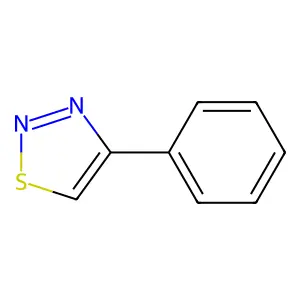 4-Phenyl-1,2,3-thiadiazole structure