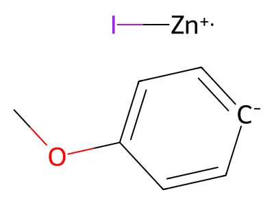 4-Methoxyphenylzinc iodide solution structure
