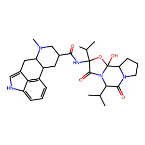 双氢麦角考宁 structure