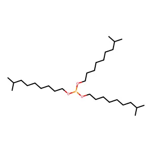 Triisodecyl phosphite structure