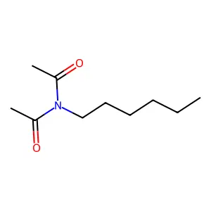 N-乙酰基-N-己基乙酰胺 structure