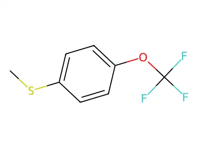 4-Trifluoromethoxythioanisole structure