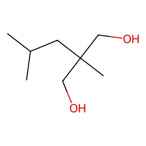 1,3-Propanediol, 2-isobutyl-2-methyl- structure