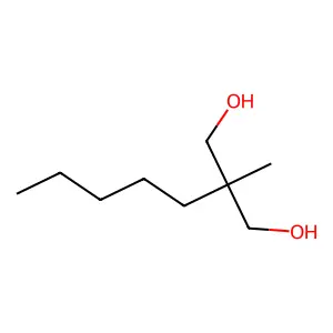 1,3-Propanediol, 2-methyl-2-pentyl- structure
