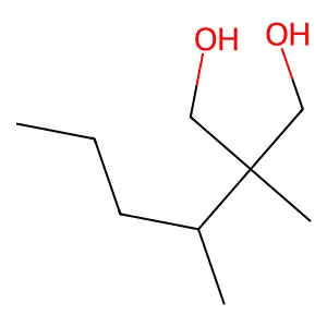2-Methyl-2-(pentan-2-yl)propane-1,3-diol structure