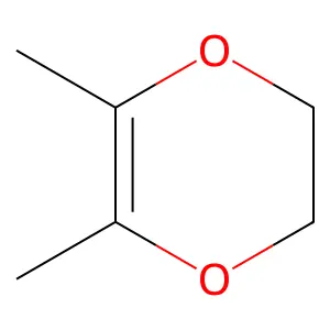 2,3-Dihydro-5,6-dimethyl-1,4-dioxin structure