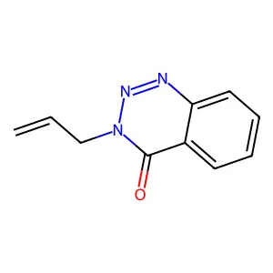 3-Allyl-1,2,3-benzotriazin-4(3H)-one structure
