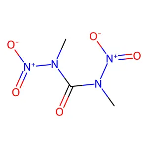 N,N'-Dimethyl-N,N'-dinitrourea structure