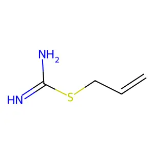 硫代氨基亚胺酸烯丙酯 structure