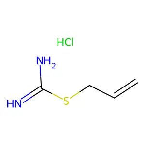 Carbamimidothioic acid, 2-propen-1-yl ester, hydrochloride (1:1) structure