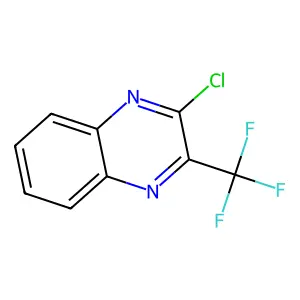 2-Chloro-3-(trifluoromethyl)quinoxaline structure