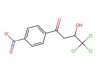 4,4,4-Trichloro-3-hydroxy-1-(4-nitrophenyl)butan-1-one structure