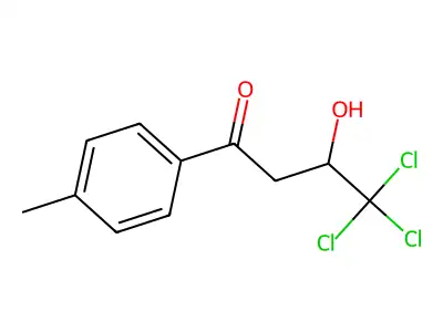 4,4,4-Trichloro-3-hydroxy-1-(4-methylphenyl)butan-1-one structure