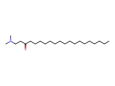 1-(Dimethylamino)icosan-3-one structure