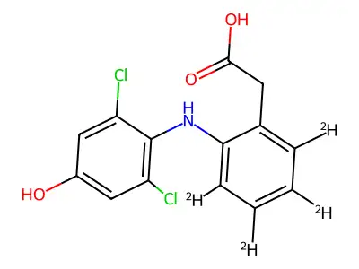 Diclofenac sodium structure