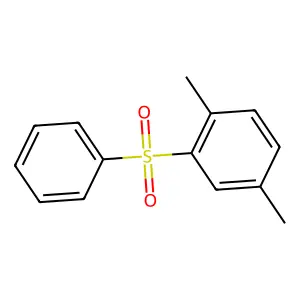 2,5-Dimethylphenyl phenyl sulfone structure