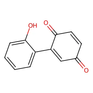 2,5-Cyclohexadiene-1,4-dione, 2-(2-hydroxyphenyl)- structure