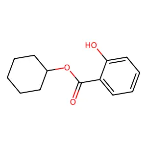 Cyclohexyl salicylate structure