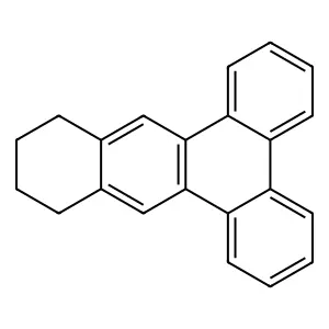 Benzo(a)triphenylene, 10,11,12,13-tetrahydro- structure