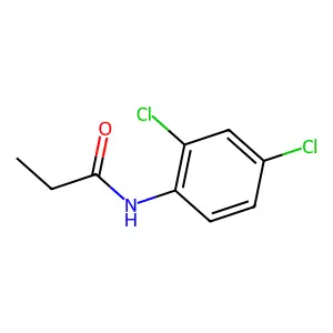 N-(2,4-dichlorophenyl)propanamide structure