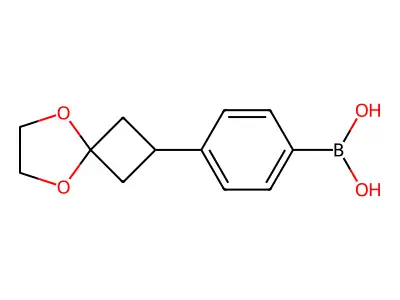 [4-(5,8-dioxaspiro[3.4]octan-2-yl)phenyl]boronic Acid structure
