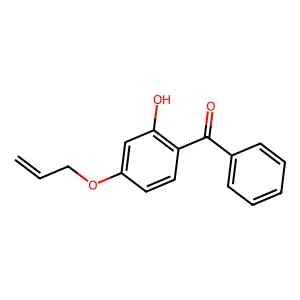 4-Allyloxy-2-hydroxybenzophenone structure