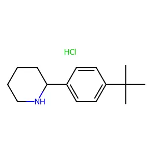 2-(4-Tert-butylphenyl)piperidine structure