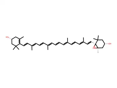 Antheraxanthin A structure