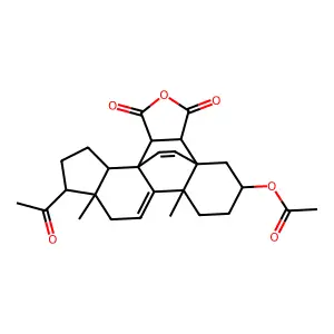 (acetyl-dimethyl-dioxo-[?]yl) acetate structure