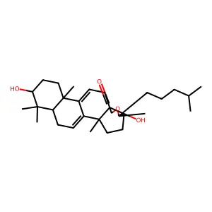Holothurinogenin structure