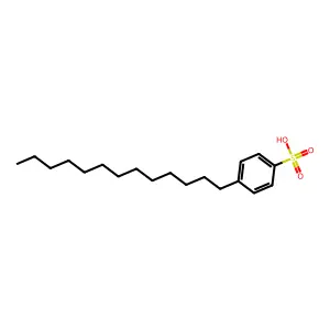 Tridecylbenzenesulfonic acid (mixed isomers) structure