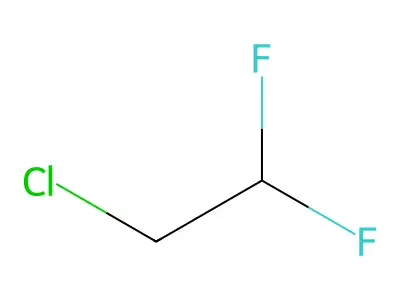 1,1-二氟-2-氯乙烷 structure