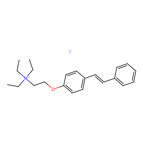 司替碘铵 structure