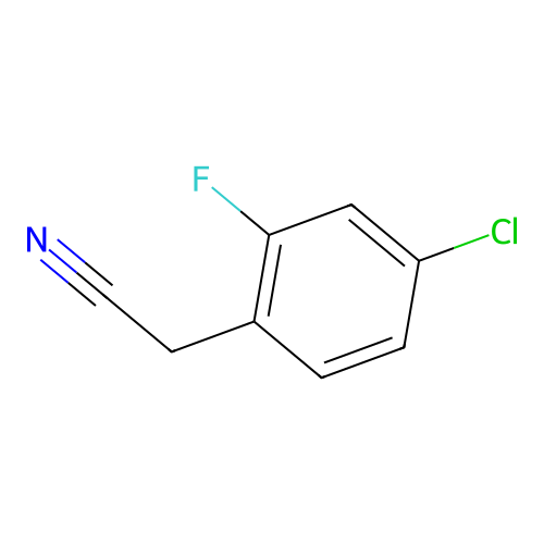(4-Chloro-2-fluoro-phenyl)-acetonitrile structure