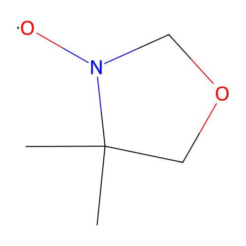 4,4-dimethyloxazolidine-N-oxyl structure