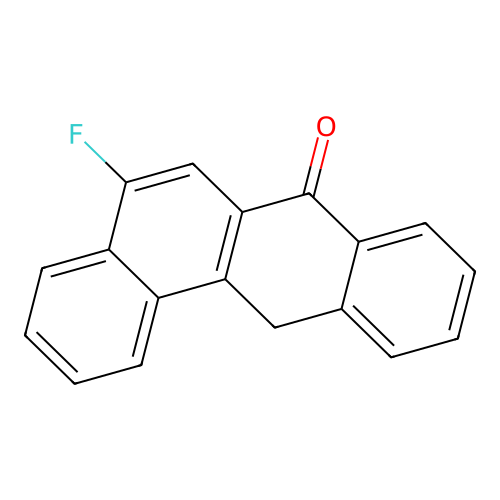 Benz(a)anthracen-7(12H)-one, 5-fluoro- structure