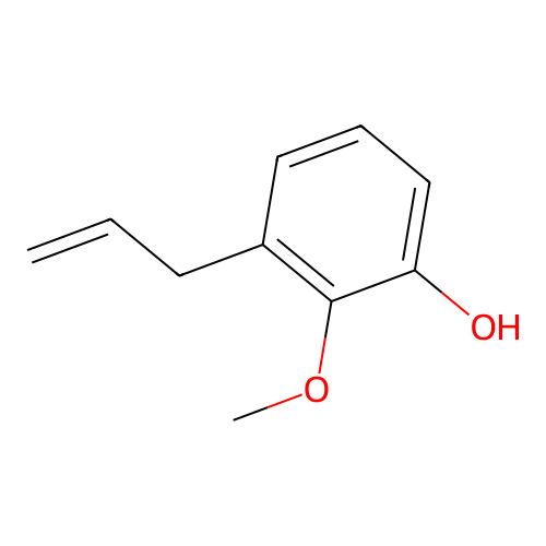 2-Methoxy-3-(2-propenyl)phenol structure