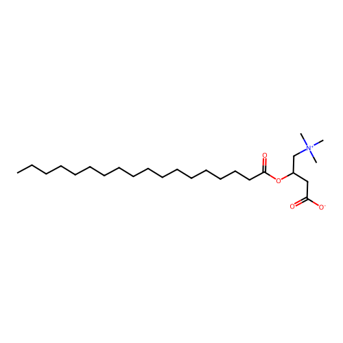 Stearoylcarnitine structure