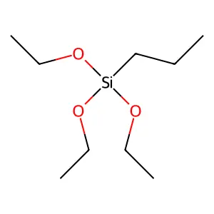 Triethoxypropylsilane structure