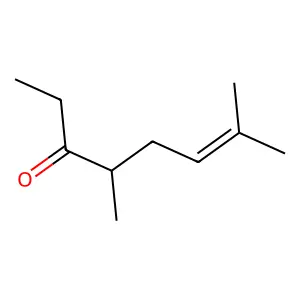 6-Octen-3-one, 4,7-dimethyl- structure