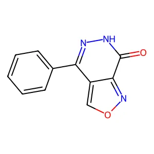 Isoxazolo(3,4-d)pyridazin-7(6H)-one, 4-phenyl- structure