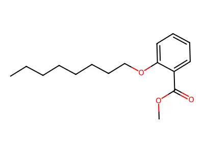 Methyl 2-(octyloxy)benzoate structure