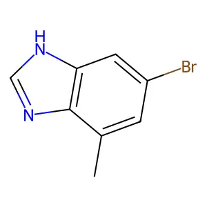 6-Bromo-4-methyl-1H-benzo[d]imidazole structure