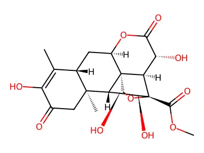 Bruceolide structure