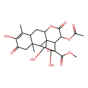 Brucein B structure