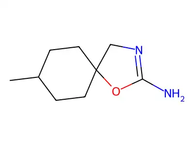 1-Oxa-3-azaspiro(4.5)dec-2-ene, 2-amino-8-methyl- structure